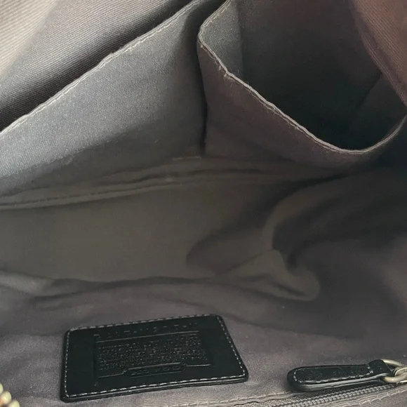 Coach Black and Gray Crossbody Bag - Picture 5 of 5